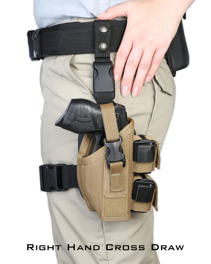 X26/X26P TASER THIGH RIG HOLSTER Defender Dynamics LLC